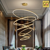 Infinity Space: CDL-02 โคมไฟห้อยระย้า โคมไฟโถง หรูหรา Chandelier Lamp Luxury