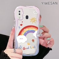 YIWESAN Casing Ponsel untuk Samsung galaxy A30 A20 A31 A32 M10s A23 A21s A22 M22 A24 A20s Case HP an