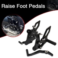 Motorcycle Accessories CNC Adjustable Rear Set Rearsets Footrest Foot Rest For 675SR-R 675SRR 675 SR