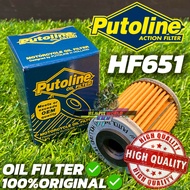 PUTOLINE OIL FILTER MOTOR HF651 100%ORIGINAL 690 DUKE ENDURO SMC 12-17  RALLY FACTORY REPLICA 07-10