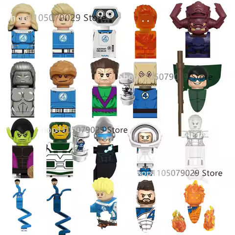 Marvel Building blocks SuperHeroes Mini Action Figures Children gifts Brick toys Parker Miles Morale