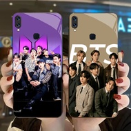DK-69 Korean music BOYS Casing GLASS soft frame black Samsung A40S M11 A21S A30 M30 A11 M01S M30S A1