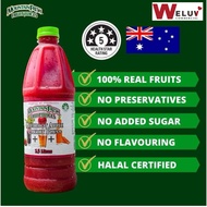 HALAL Mountain Fresh Jus Buah 1.5L – Ubi bit, Epal & Lobak Merah | Tarikh Luput 2028 | Pengedar Sah