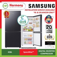 SAVE 4.0 (FREE INSTALL KL) SAMSUNG RB45DG600EB1ME 2 Doors Inverter Fridge 458L Bottom Freezer Refrig