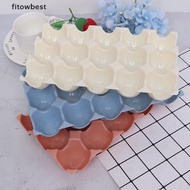 Ftid 1Pcs (15Gelas) Egg Tray Holder Peti Telur Setan Plastik Untuk