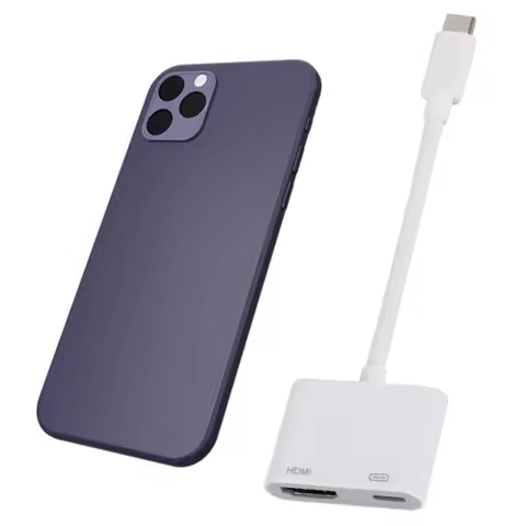 Type C To 4K HDMI-Compatible Adapter with PD 100W Charging Port 4K HDMI-Compatible Type C HUB Adapte