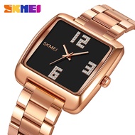 Skmei Jam Tangan Lelaki Original Waterproof Rose Gold Luxury Men's Quartz Watch