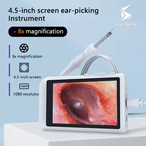 3.2mVisual ear cleaning instrument endoscopic otoscope camera ear cleaning artifact children's ear c