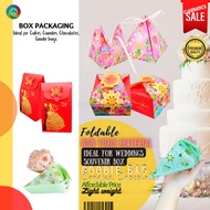 Wedding Gift Box Packaging Door Gift Box, 10pcs minimum order (stock clearance)
