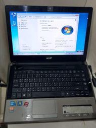 零件拆賣 ACER 宏碁 Aspire 4820T 4820TG  ZQ1C 筆記型電腦 NO.412