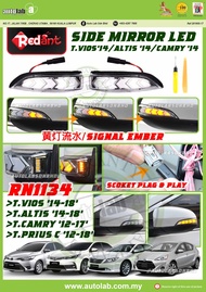 Toyota VIOS 14y / ALTIS 14y / CAMRY 12y / PRIUS C 12y Redant Side Mirror LED RN1134 (W)