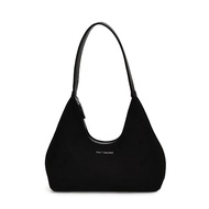 French Suede Dumpling Bag - Vintage Underarm Shoulder Purse