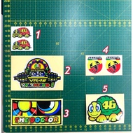 Sticker motor sticker pantul cahaya sticker vr46 valentino rossi the doctor sticker abarth