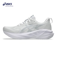 ASICS Men NOVABLAST 5 Running Shoes in White/Piedmont Grey