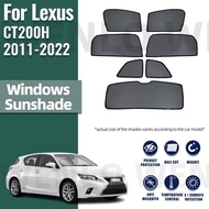 Car Window Shades For Lexus CT 200H 2011-2022 CT200H Car Sunshade 99% Blackout Window Shade and Heat