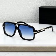 Cazal 6023Fashionable Light Luxury Retro Square Sunglasses for Men and Women, Suitable for Vacation,