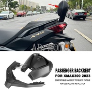New Motorcycle Rear Passenger Seat Tailstock Backrest Back Rest Cushion Pad For Yamaha XMAX 300 X-max300 Xmax300 2018-2023
