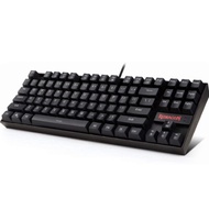 Redragon K552 Mechanical Gaming Keyboard Compact 87 Key Kumara Wired Cherry MX Blue Switches