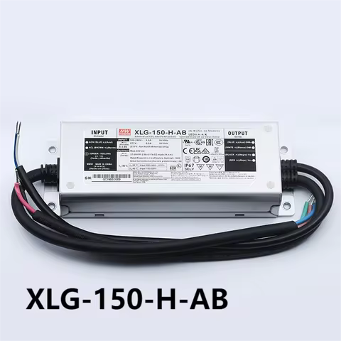 MEANWELL 100W XLG-100-H-AB/150W XLG-150-H-AB 27-56V Constant Power LED Driver Switching Power Supply