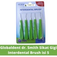 Globaldent dr. Smith Interdental Brush Toothbrush contains 5