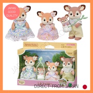 🦌EPOCH🦌 Sylvanian Families FS-53 Deer Family [Target age: 3 years old and up]/【Direct from Japan】Sylvanian Families Deer Family FS-53 ST Mark Certified 3 Years and Over Toy Doll House Sylvanian Families EPOCH