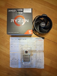 AMD Ryzen 5 5600G 盒裝（連原裝散熱器）