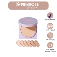 LUXCRIME Silk Glow Blur & Cover two way cake - TWC High Coverage Glow Finish Compact Powder