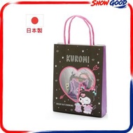 (Kuromi/手挽收納紙袋) 日本製造Sanrio 可愛貼紙 40枚 附手挽收納紙袋 x 1套