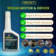[VPRO MAX] Pure Nano Synthetic Oil (100ml)- Improve Engine Oil+ Save Petrol+ Protect Engine- For Mot