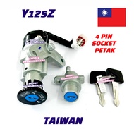 Y125Z MAIN SWITCH KUNCI SUIS SUIZ KEY IGNITION SET 125Z Y125 125 YAMAHA TAIWAN