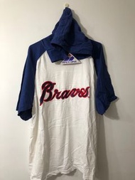 MLB Atlanta Braves 亞特蘭大勇士隊帽T. Hoodies men XL