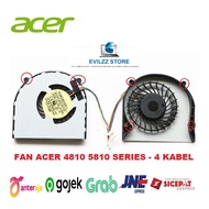 FAN ACER 4810 4810T 4810TZ 4810Z 5810 5810T 5810TZ MG55100V1-Q051-S99 4PIN 4 CABLES 4 PIN CABLES