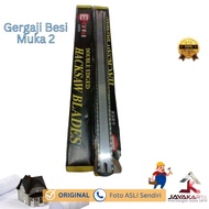 MATA GERGAJI BESI BOLAK BALIK 12 inch - DOUBLE DOBEL 2 SISI