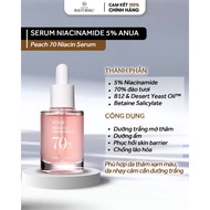 Niacinamide 5% Whitening Serum Niacinamide Serum ANUA PEACH 70 NIACIN SERUM