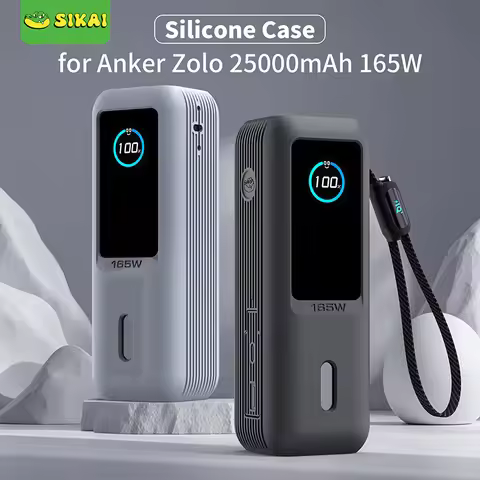 Sikai Eco-Friendly Silicone Portable Charger Case for Anker zolo 2in1 165W PowerBank Shockproof Cove