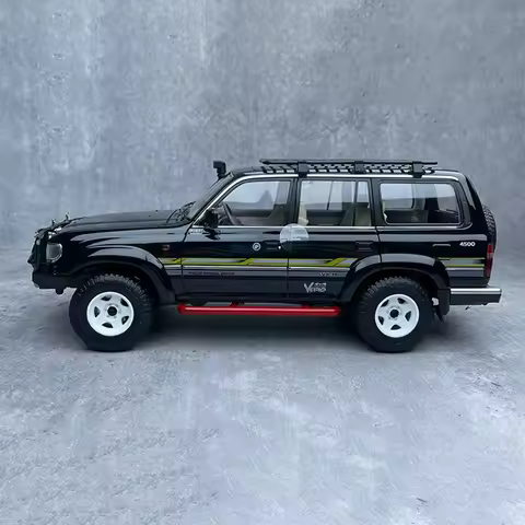 KengFai 1:18 for Land Cruiser Land Cruiser Off Road LC80 Alloy Car Model Collection Gift