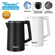 TOYOMI Kettle Jug Cordless 1.5L [WK 1588] -1 Year Warranty