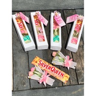 Silverqueen chocolate Cadbury mini bouquet box exclusive valentine gift hampers Cadbury chocolate