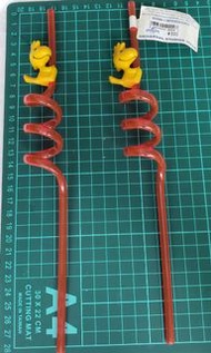 Woodstock公仔膠飲管