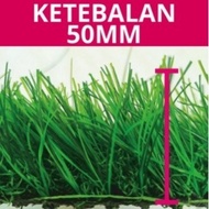 [2 METER X 25 METER] 40MM ARTIFICIAL GRASS CARPET 50MM INDOOR AND OUTDOOR GRASS CARPET