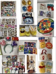 $80=All圖中全部👆🏻發光玩具車🚗手提電話座🪑NBA Stephen Curry人型模型公仔擺設figure🪀playdoh泥膠套裝畫紙顏色筆🖌️中秋節燈籠DIY手工勞作包🧸PJ Masks英文漫