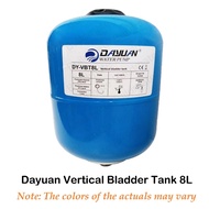 Dayuan Vertical Bladder Tank 8L Pressure Water System Diaphragm Expansion Tank DY-VBT8L TFM