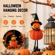 Halloween Pumpkin Witch Hanging Doll Cute Spooky Home Door Decoration