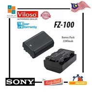 NP-FZ100  Battery / Sony A7 III / A7R III / A9
