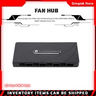 Thermalright Fan PWM Hub X8 Motherboard SYNC/4PIN PWM+3PIN+5V ARGB 140X64x16mm Hub