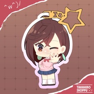 GANTUNGAN Dandadan MOMO AYASE Anime Keychains