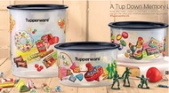 Tupperware Childhood Memories One Touch Set 1.4L3L OT Limited Edition (3