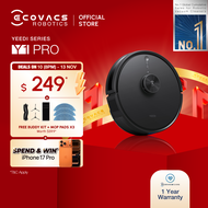 [NEW] ECOVACS YEEDI Y1 PRO / PRO PLUS ROBOT MOP VACUUM | 6500PA SUCTION | 150 DAYS FREE EMPTY | EDGE
