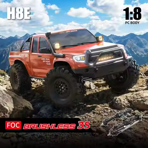 RC Adult Off Road 4X4 HYPER GO MJX H8E 1:8 Rc Toys CarRemote Control Rc Truck Rc Crawler 2.4G Brushl