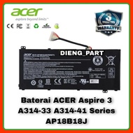 NEW!!! Baterai Batre Laptop Acer Aspire 3 A314-33 A314-41 A314